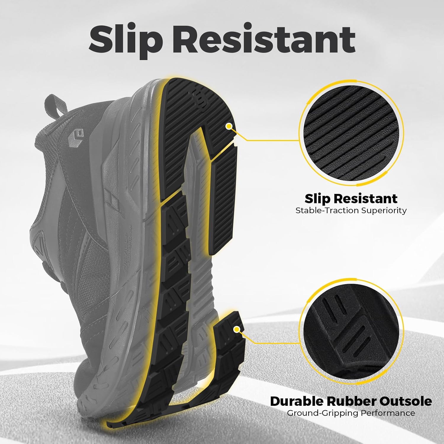 Thumbnail 4 de FitVille Extra Weit Laufschuhe Damen – Bequeme Sneaker mit breiter Zehenbox