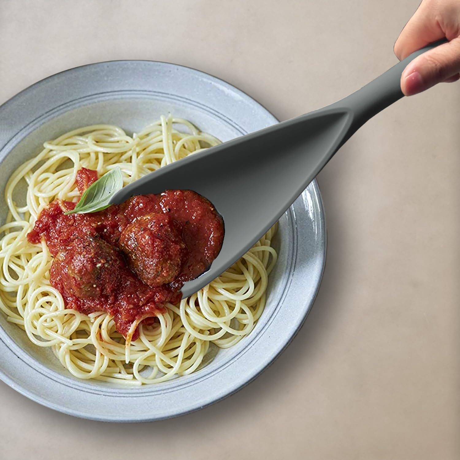 Detalle 2 de XiaoZu Silicone Spoon Spatula, 12.6-Inch