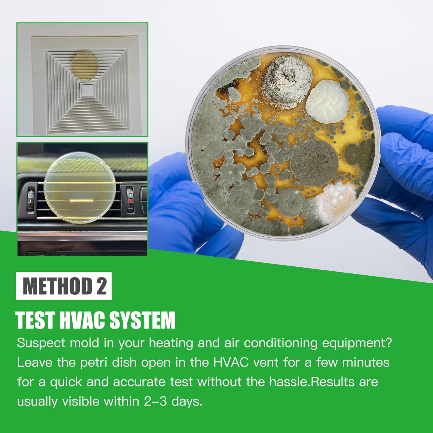 Detalle 2 de Entimp Mold Test Kit, 8 Tests for Air, HVAC, and Surface Sampling