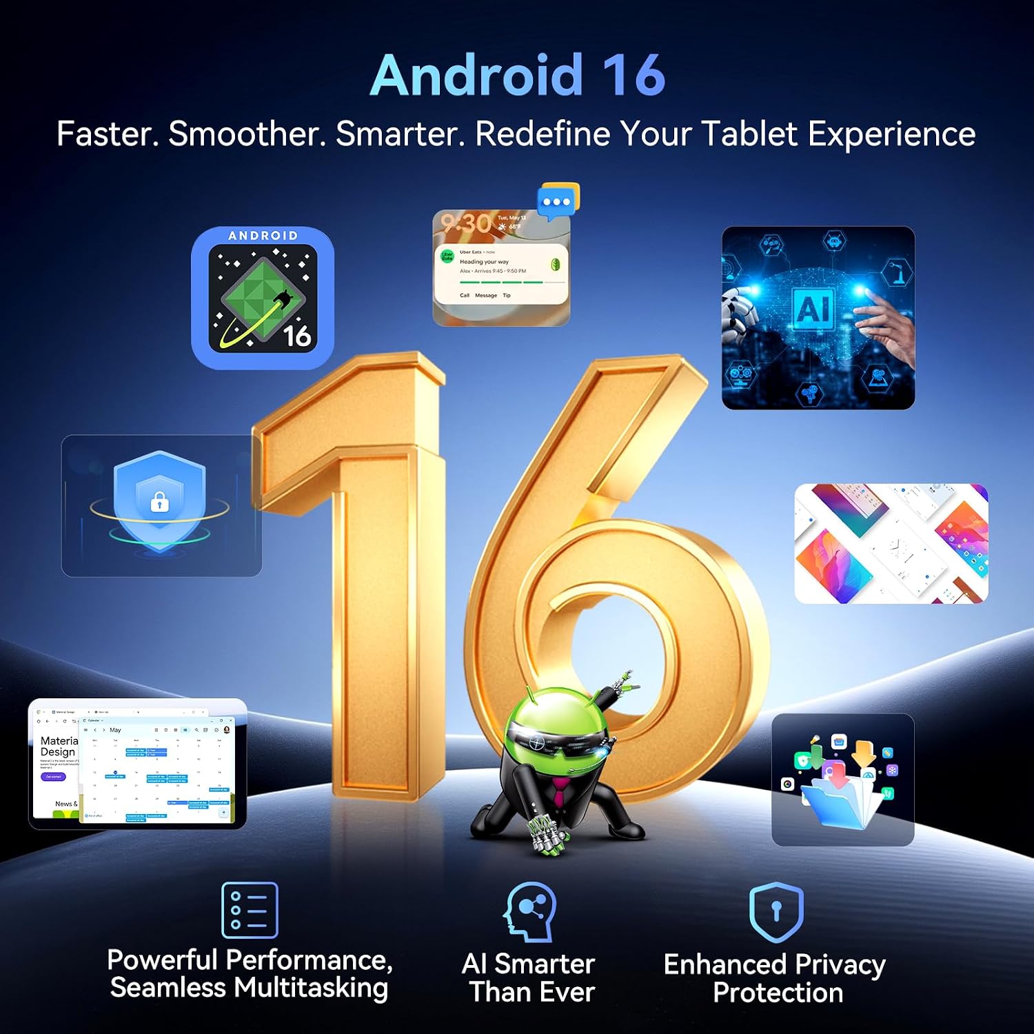 Detalle 2 de Nexall N90 Android 16 tablet 12 inch