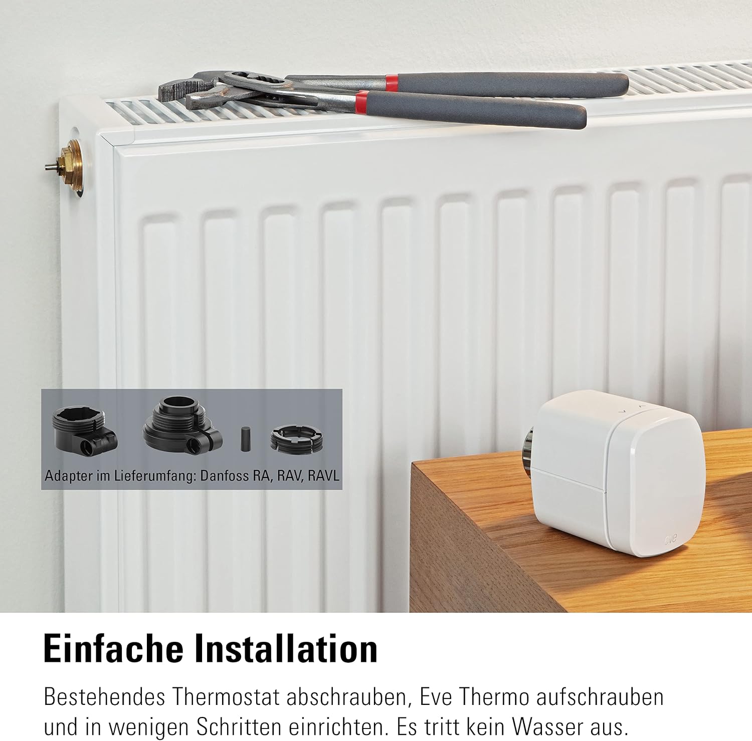 Thumbnail 6 de Eve Thermo Apple Home Heizkörperthermostat