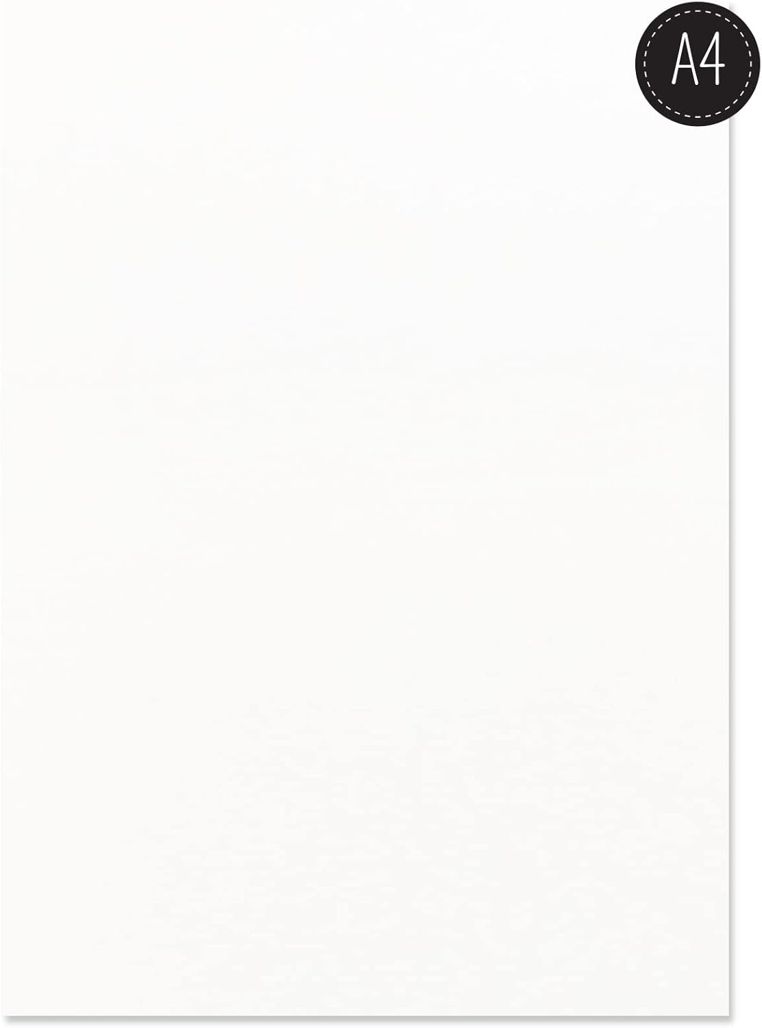 Thumbnail 1 de Vaessen Creative Papier Aquarelle Florence Pressé à Chaud A4 – 100 feuilles, 200 g/m², Blanc Intense