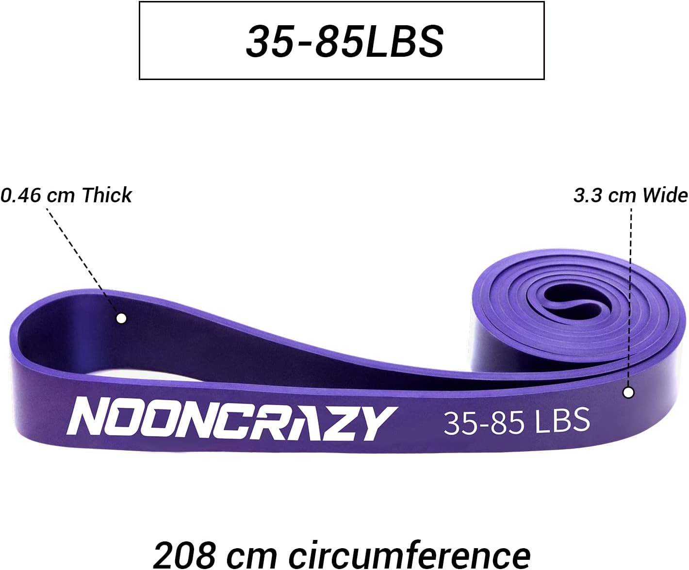 Thumbnail 1 de nooncrazy Resistance Bands Set with 5 levels