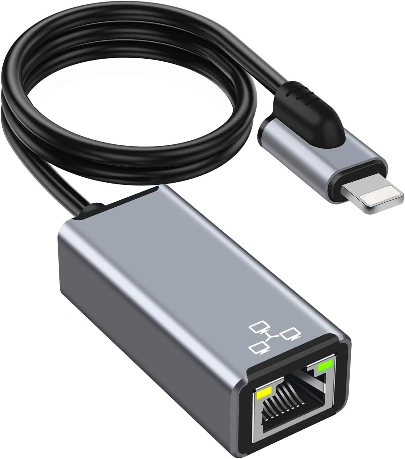 Detalle de Lighting to Ethernet Adapter 100Mbps