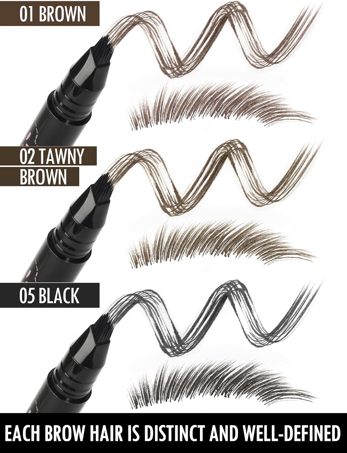 Detalle de Matita Sopracciglia Microblading – Effetto Ultra Naturale 02 Tawny Brown