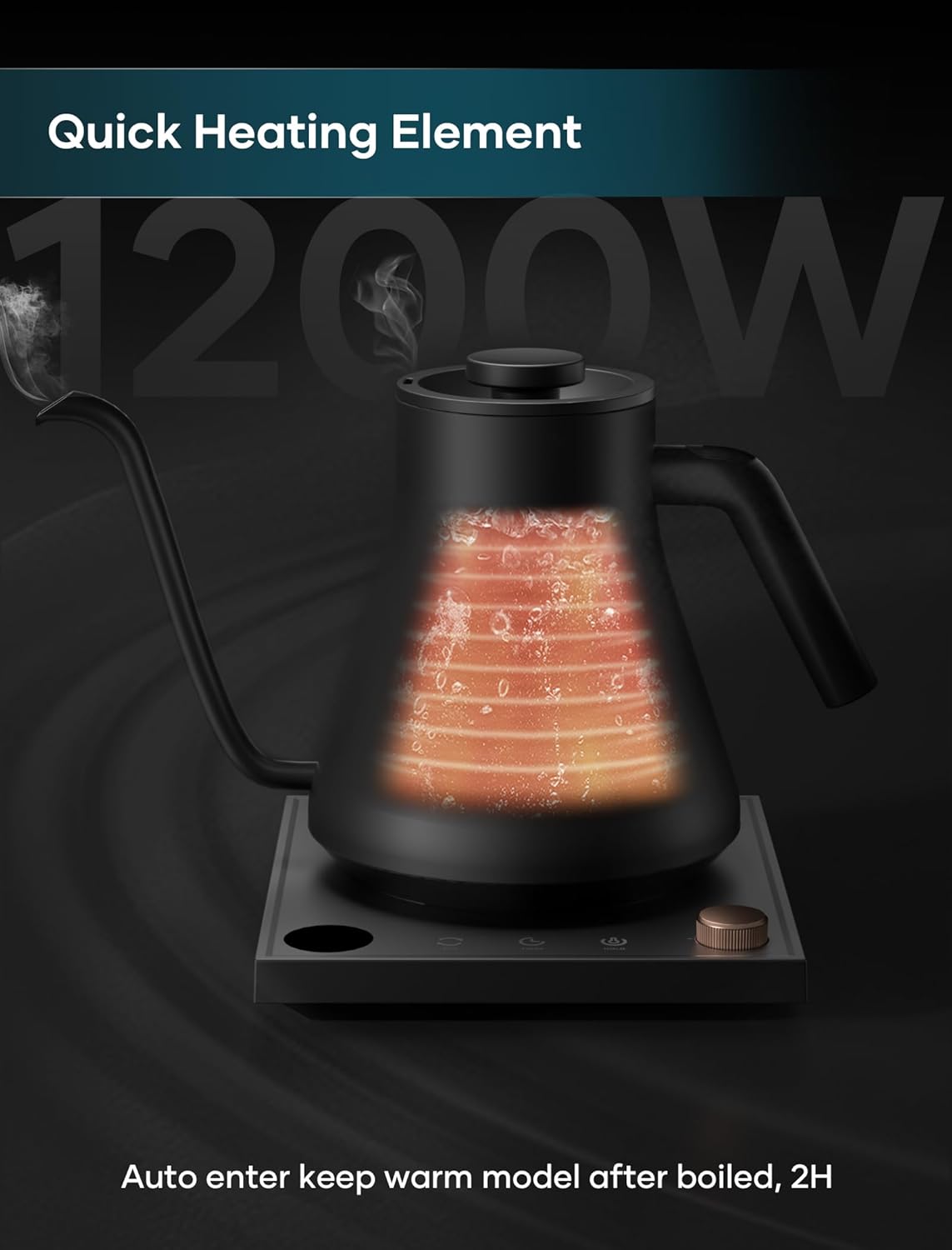 Thumbnail 4 de INTASTING Gooseneck Kettle 0.9L