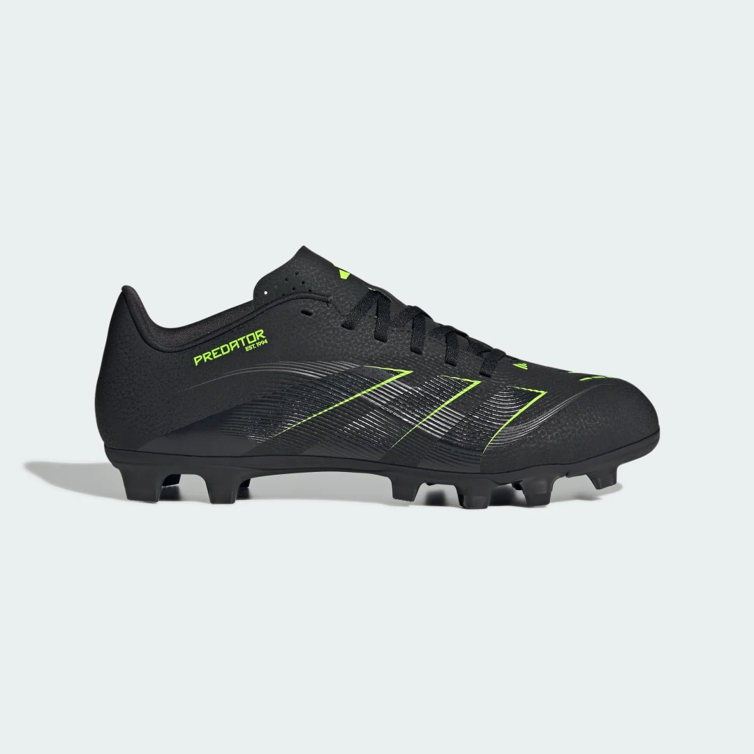 Thumbnail 1 de Adidas Predator Club, bota de fútbol negra para césped seco y multisuperficie