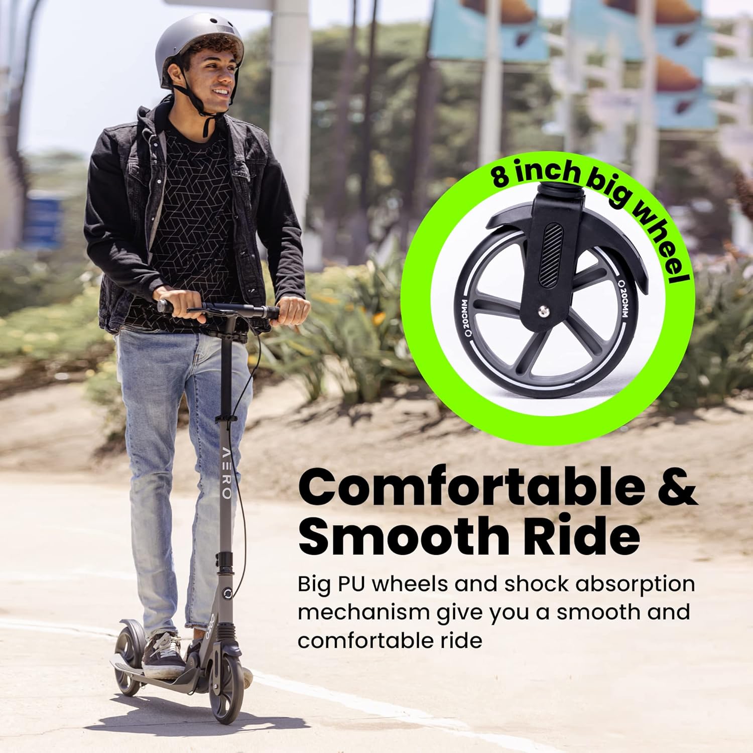 Thumbnail 5 de Aero A200 Big Wheels Scooter 8