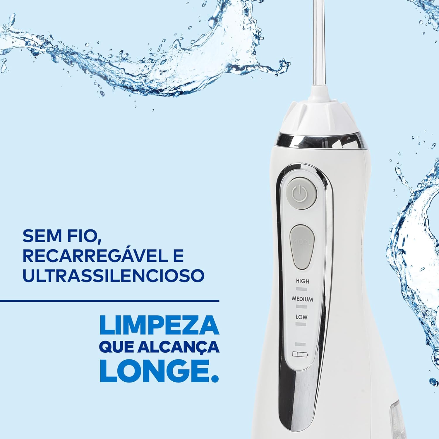 Thumbnail 5 de Waterpik WP-580EU: idropulsore dentale portatile con 3 impostazioni di pressione