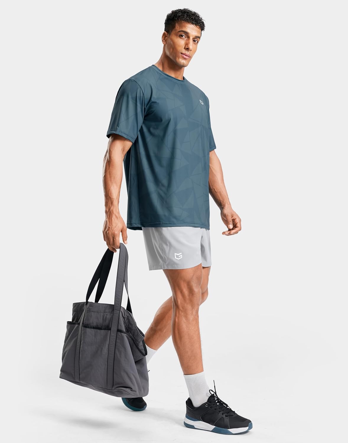 Detalle 2 de G Gradual Men's Athletic Running Shirt, UPF 50+, Moisture-Wicking, Short Sleeve
