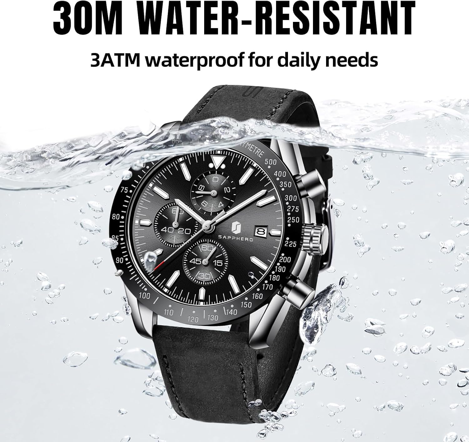 Thumbnail 4 de BENYAR Chronograph Herren 45 mm