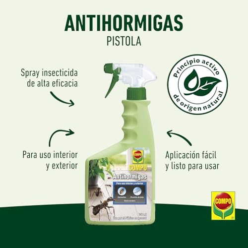 Thumbnail 3 de COMPO Antihormigas Pistola – spray exterior de 750 ml, efecto duradero
