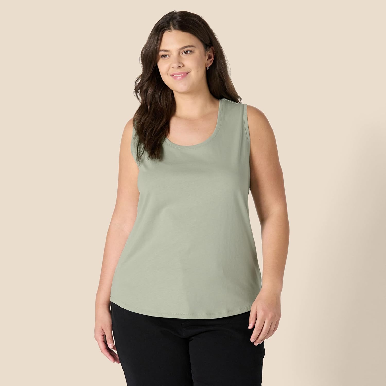 Thumbnail 5 de Amazon Essentials Women’s Regular-Fit 100% Cotton Sleeveless Tank Top