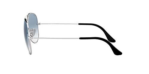 Detalle 2 de Ray-Ban Aviator Large Metal (SILVER 55) gafas de sol unisex con funda protectora