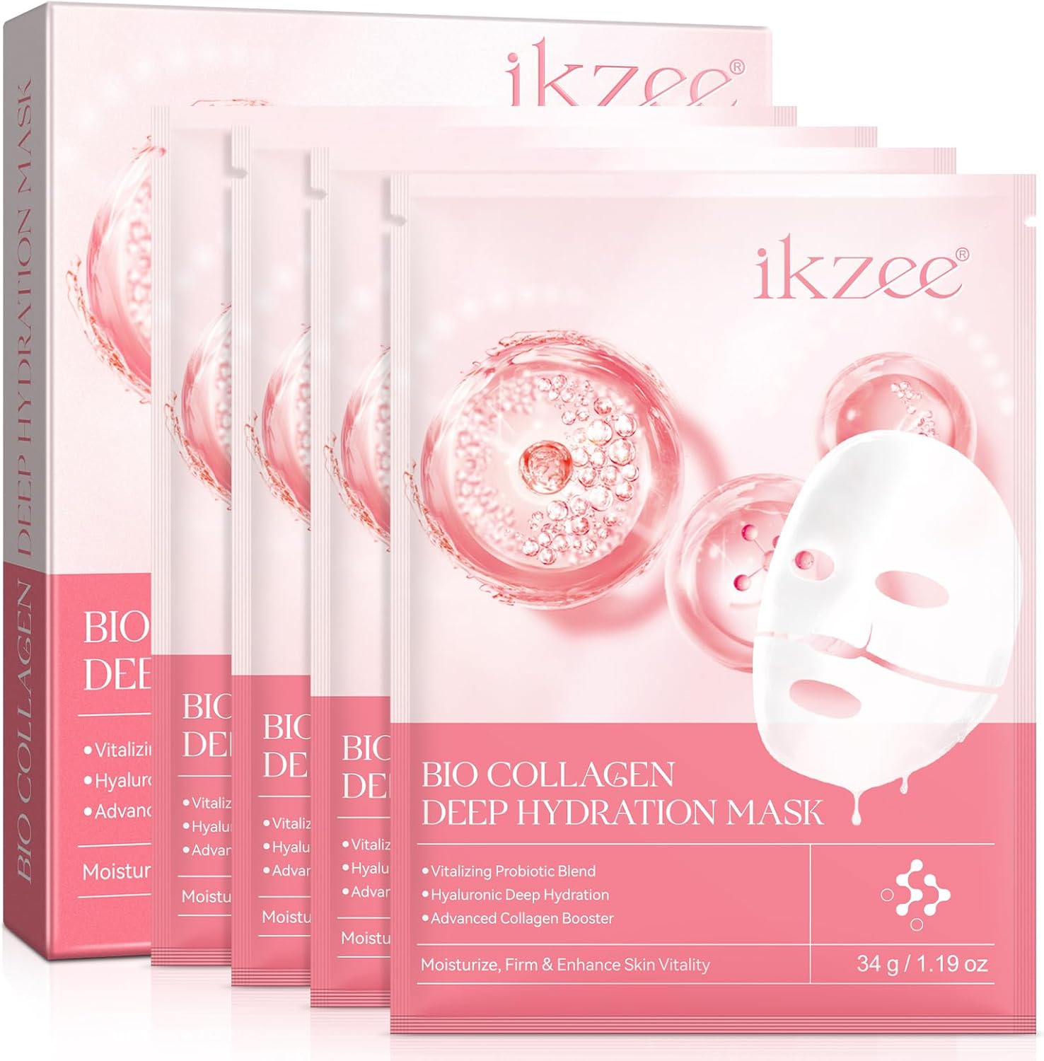 Thumbnail 6 de Advanced Snail Mucin Glass Glow Hydrogel Face Masks 1 unidad