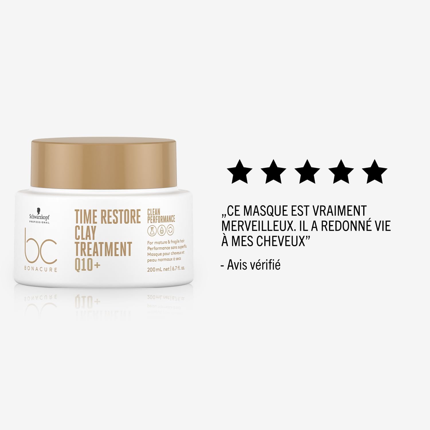 Thumbnail 5 de Masque BC Q10 Time Restore Schwarzkopf Professional – 200 ml