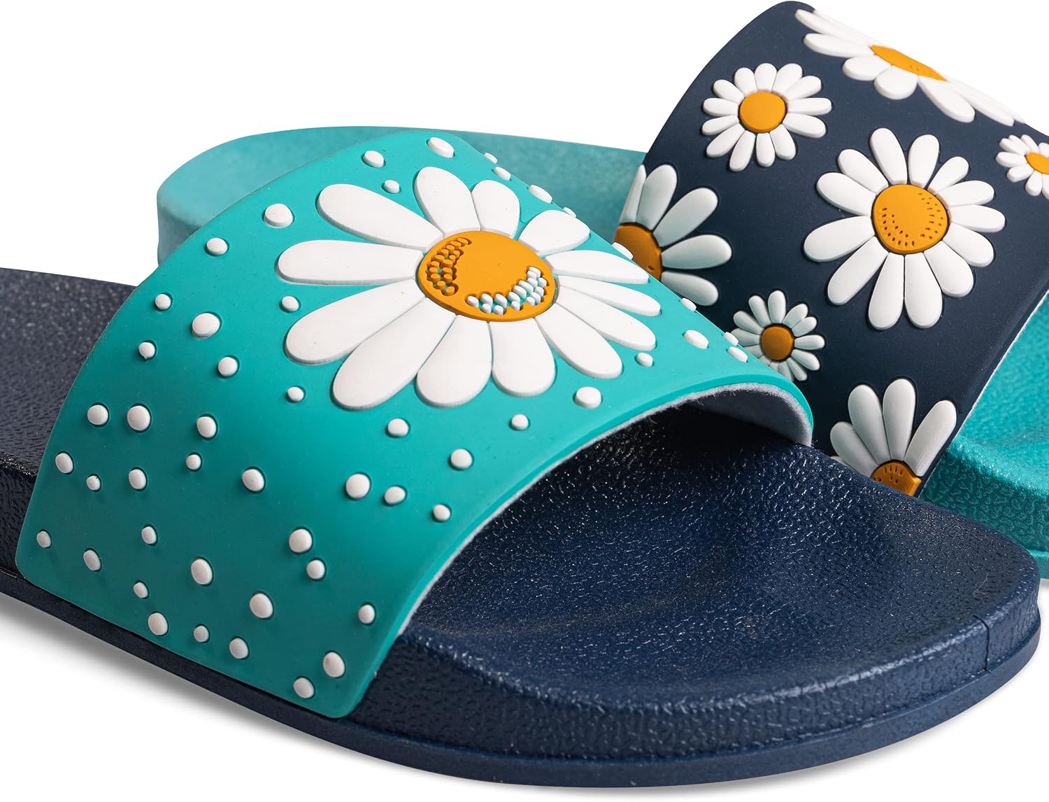 Detalle de Dedoles Badeschuhe & Hausschuhe für Damen, Herren und Kinder – lustige Badesandalen mit rutschfestem Profil