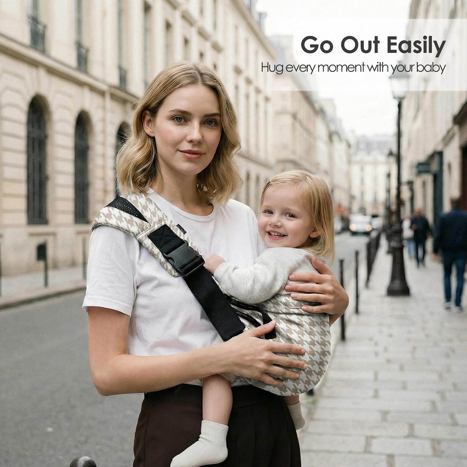 Detalle 2 de Shiaon Baby Sling Carrier 8–40 lb