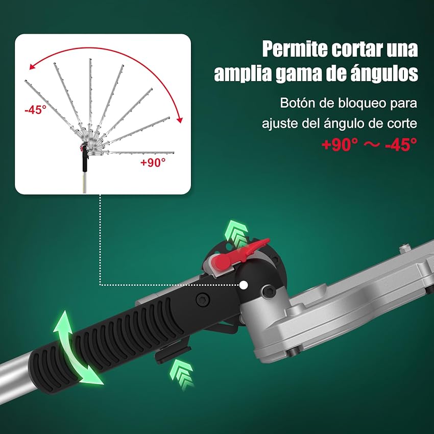 Thumbnail 2 de HYCHIKA Cortasetos eléctrico 900 W telescópico 200–250 cm