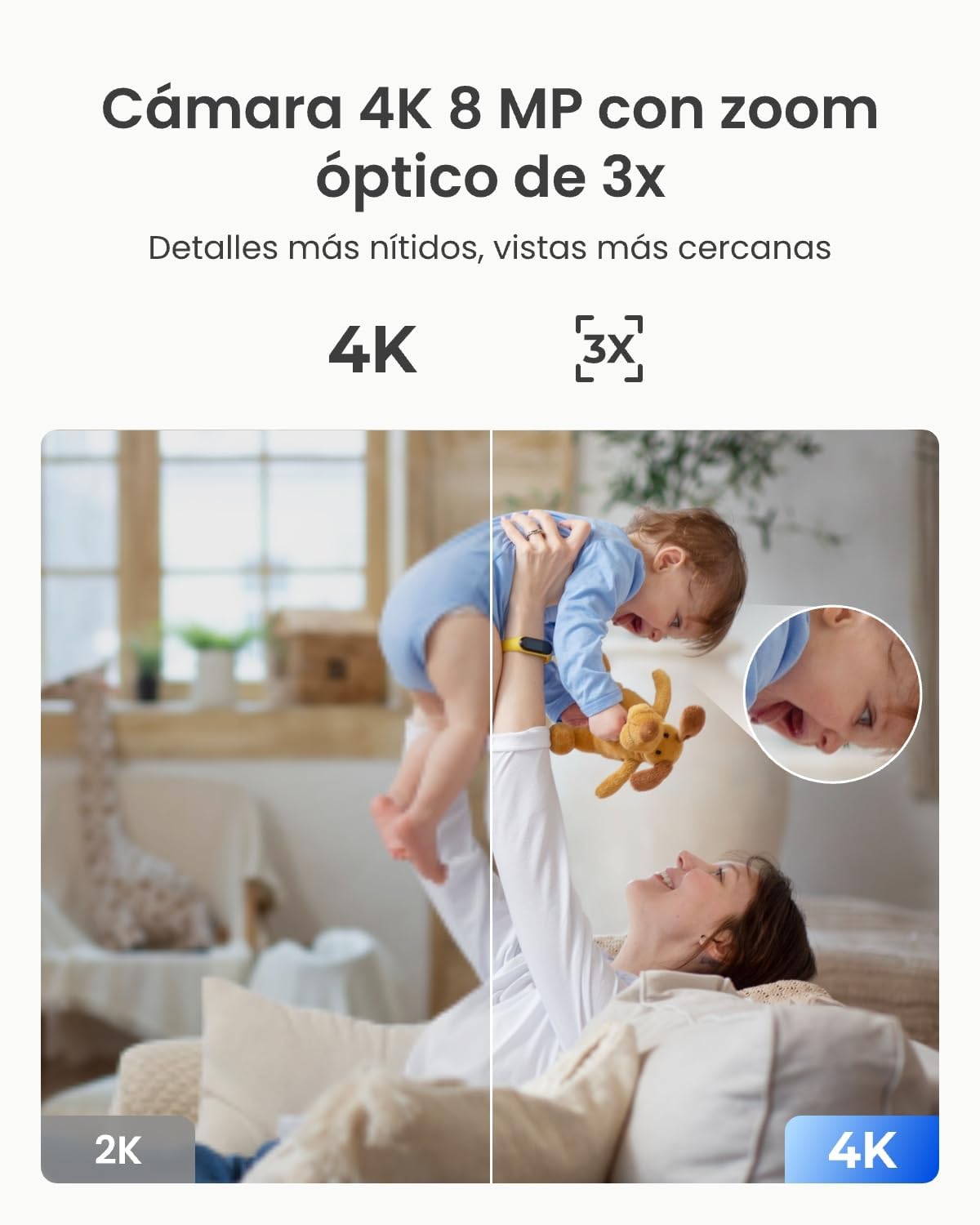 Thumbnail 1 de Reolink E1 Zoom Cámara 4K Interior