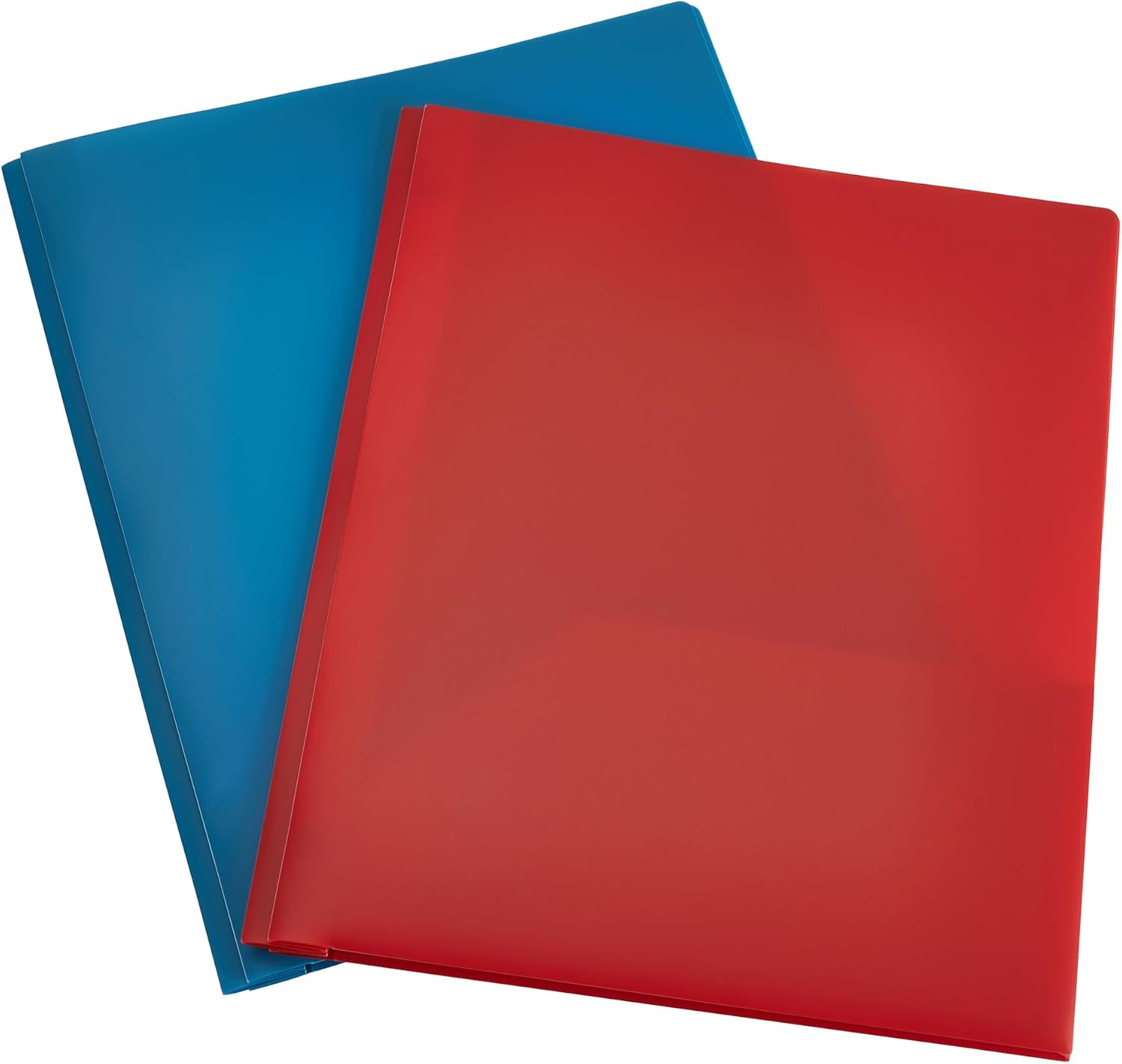 Thumbnail 6 de Amazon Basics Plastic 2-Pocket File Folders (6-Pack) for Letter-Size Papers