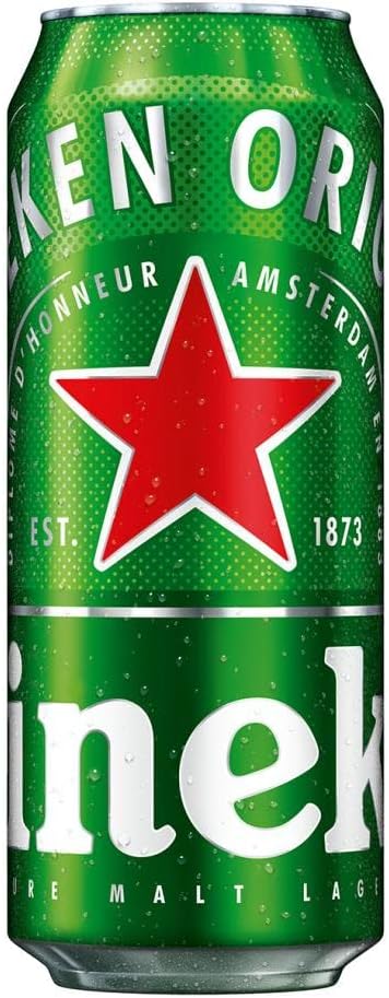 Detalle de Heineken Cerveza Lager Pack Lata 24x50cl 🍺