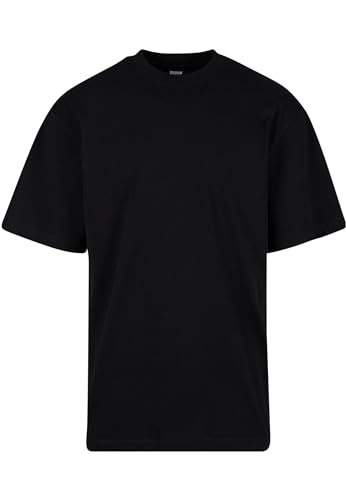 Detalle de Urban Classics TB006-Tall Tee para Hombre — Camiseta negra, 4XL