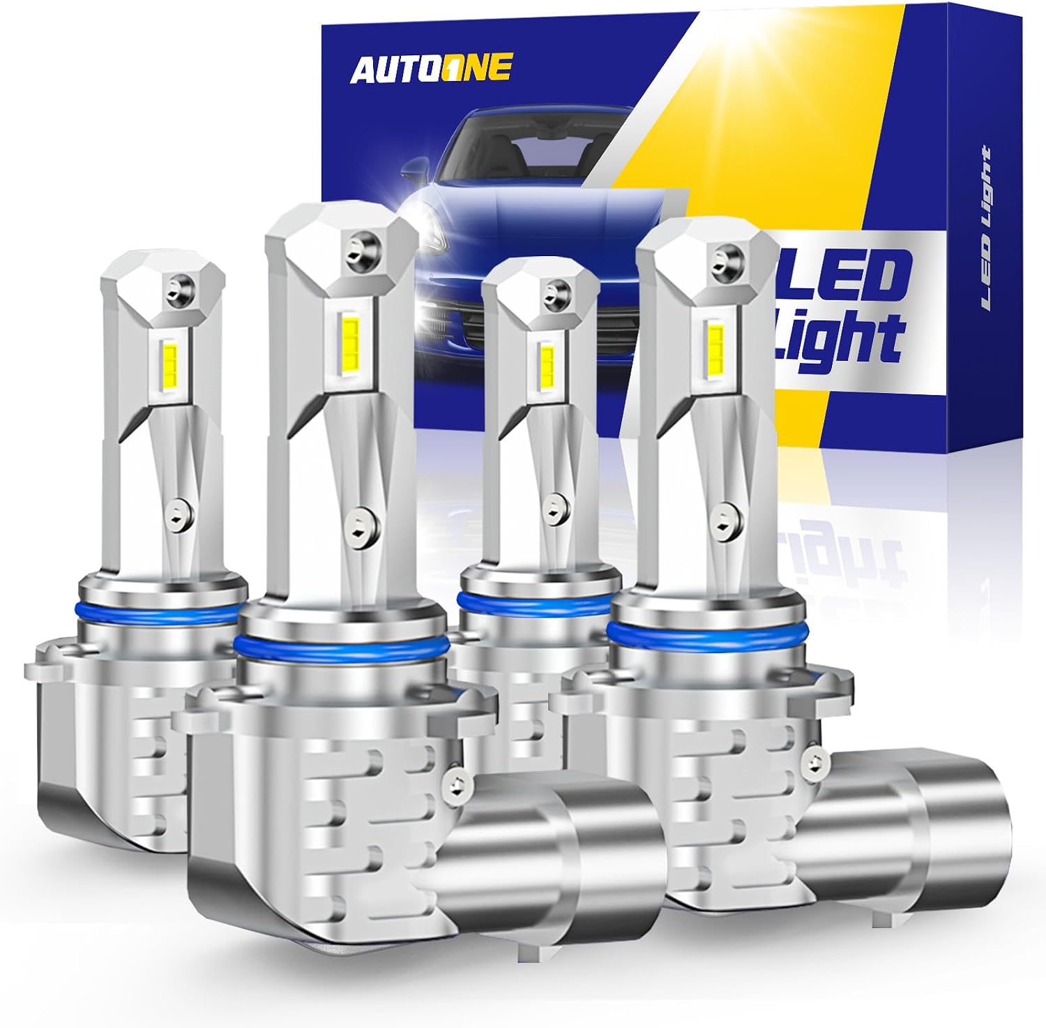 Detalle de AUTOONE LED Headlight Bulbs 9005/9006