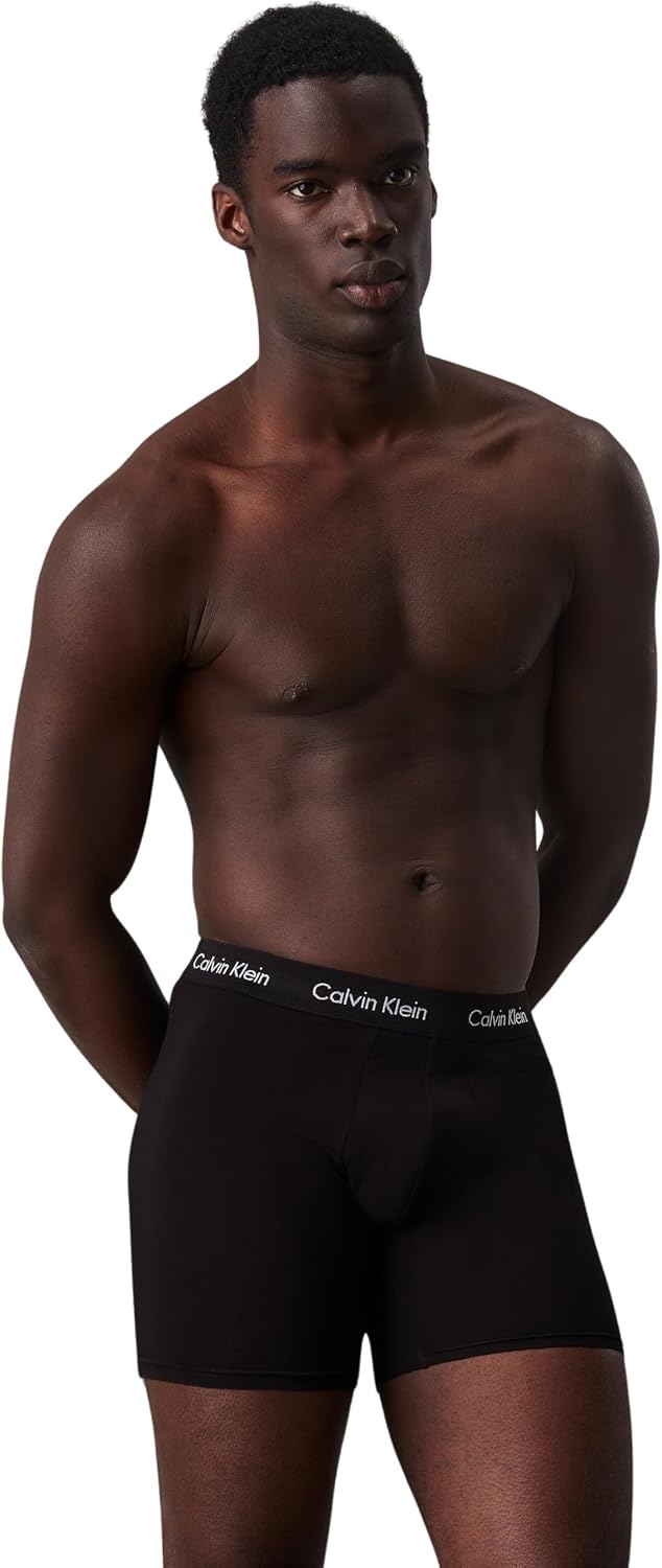 Detalle 2 de Calvin Klein Men’s Stretch Boxer Briefs 3-pack 🩲