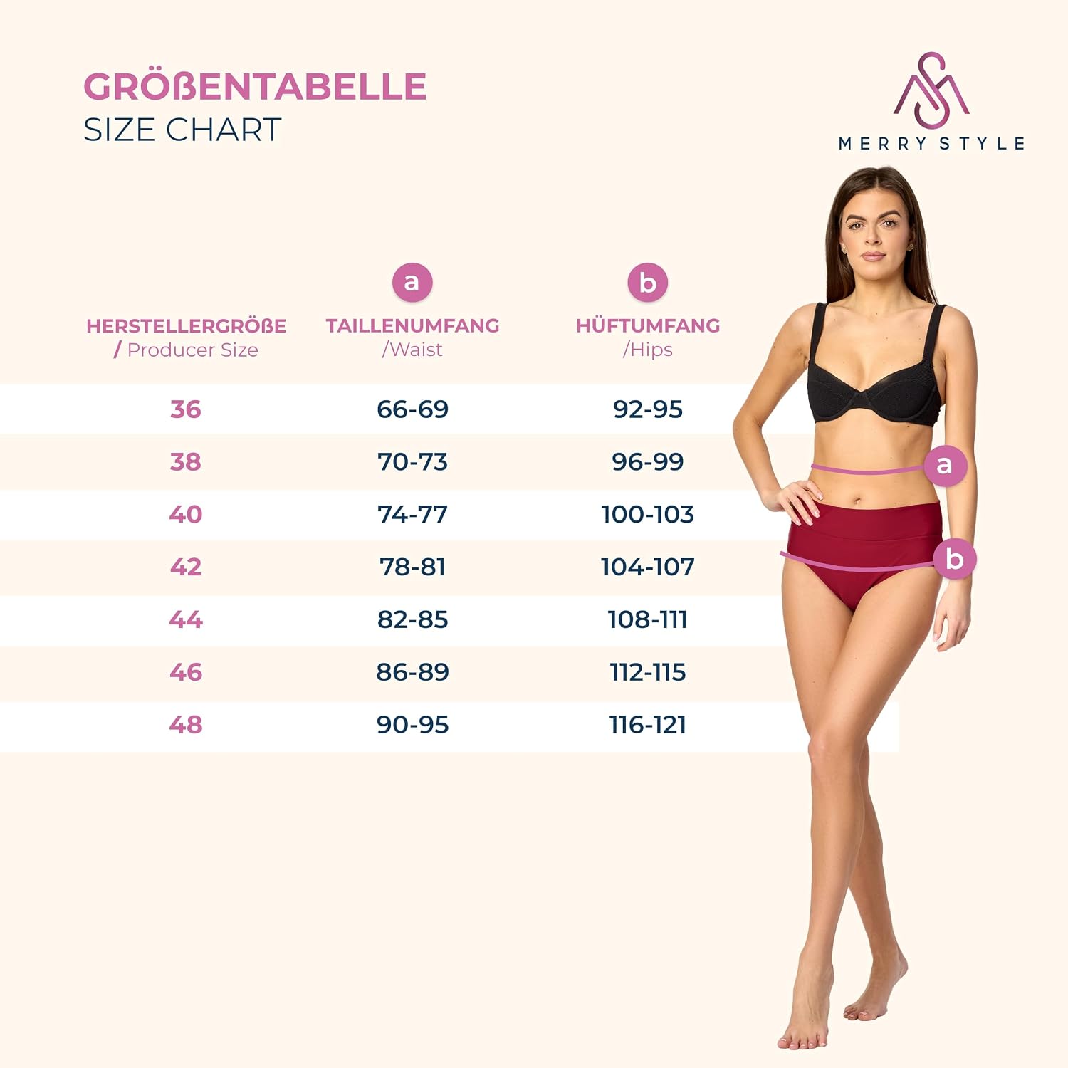 Thumbnail 5 de Merry Style MSVR5 Culotte taille haute