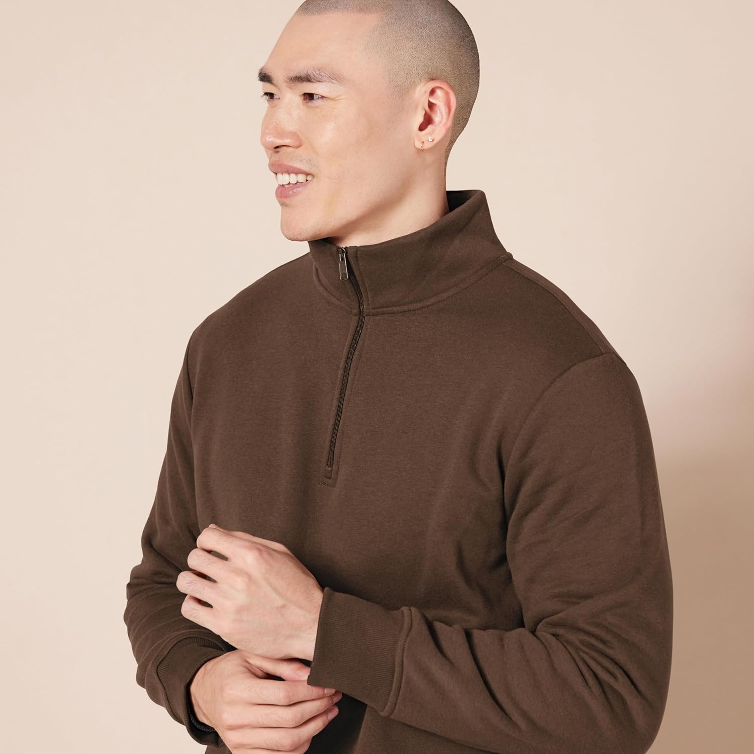 Thumbnail 2 de Amazon Essentials Men's Regular Fit Long-Sleeve Quarter-Zip Fleece Pullover