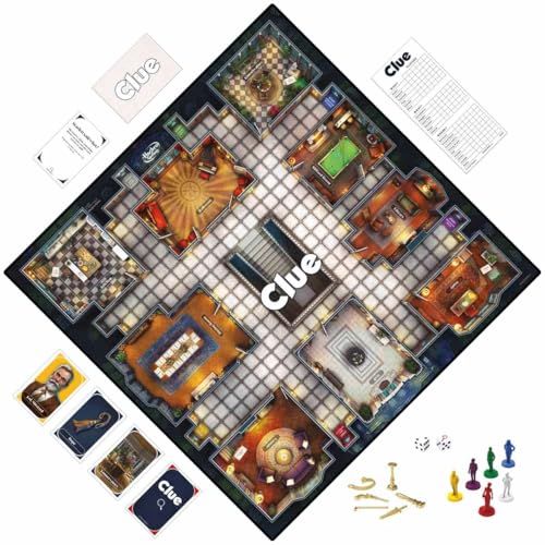Thumbnail 4 de Hasbro Gaming Cluedo: Reimagined Classic for 2-6 Players