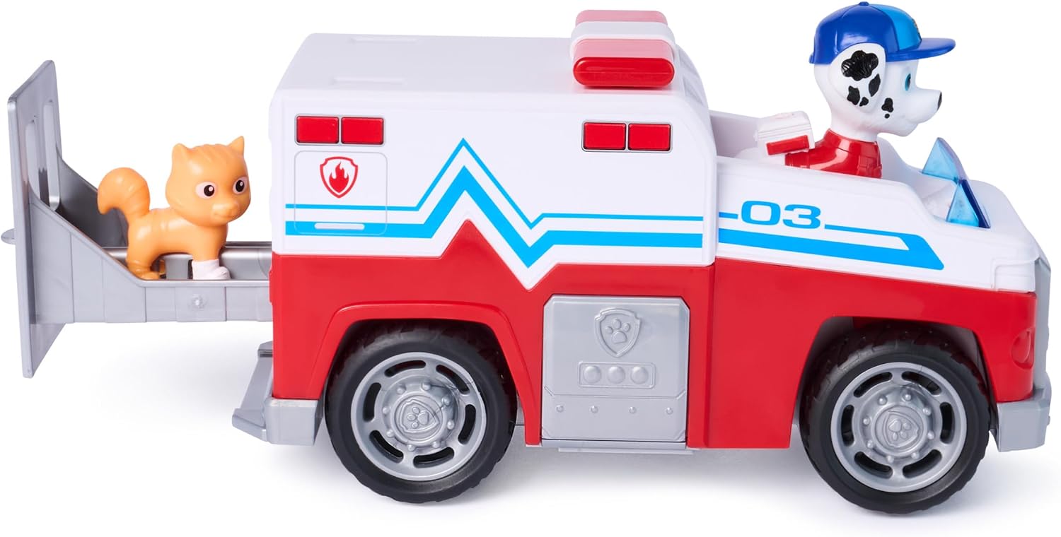 Thumbnail 5 de Paw Patrol Pat Patrouille Marcus Search & Rescue – véhicule figurine mission détectives