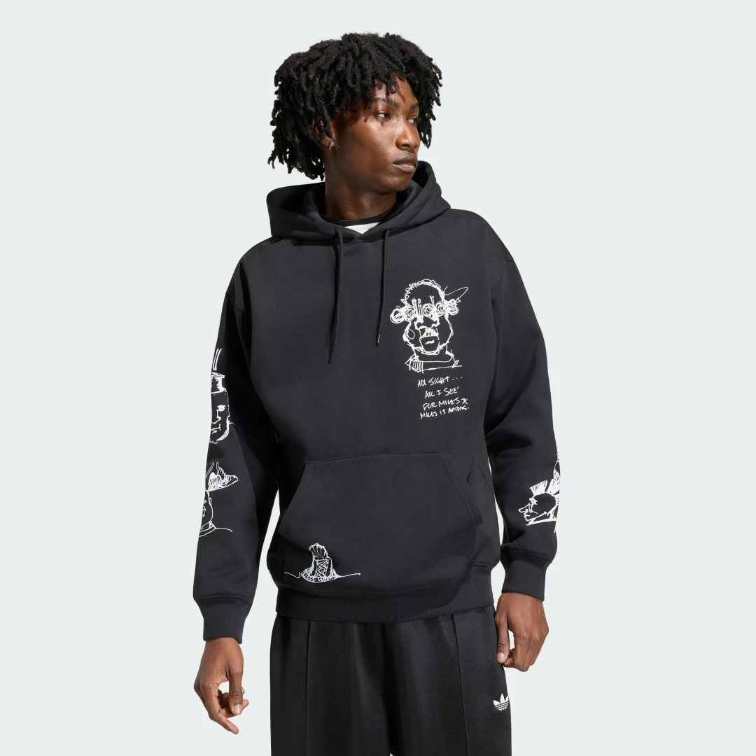 Thumbnail 1 de Sudadera con capucha Peter Moore de Adidas (negro)