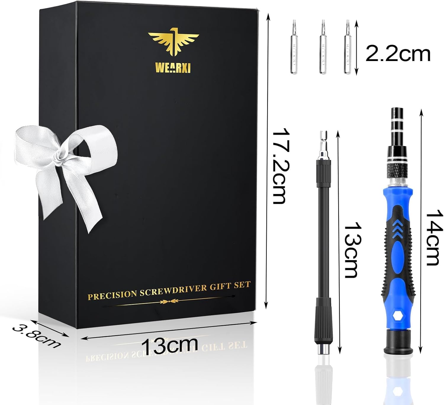 Detalle 2 de WEARXI 60‑in‑1 Precision Screwdriver Set for Men 🛠