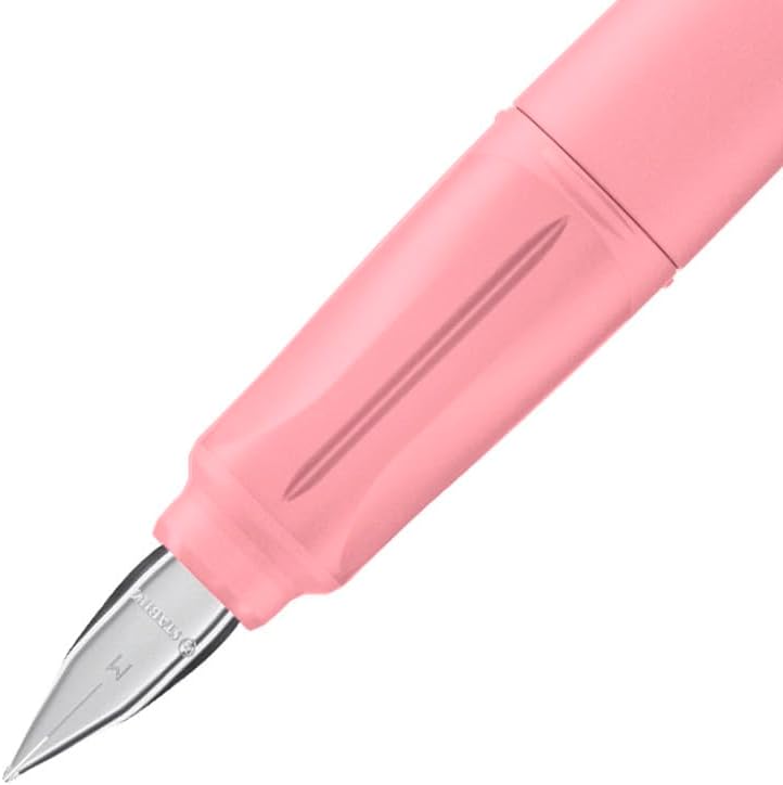 Detalle 2 de STABILO EASYbuddy Schulfüller M – Pastellrose/blau (löschbar) inkl. Patrone