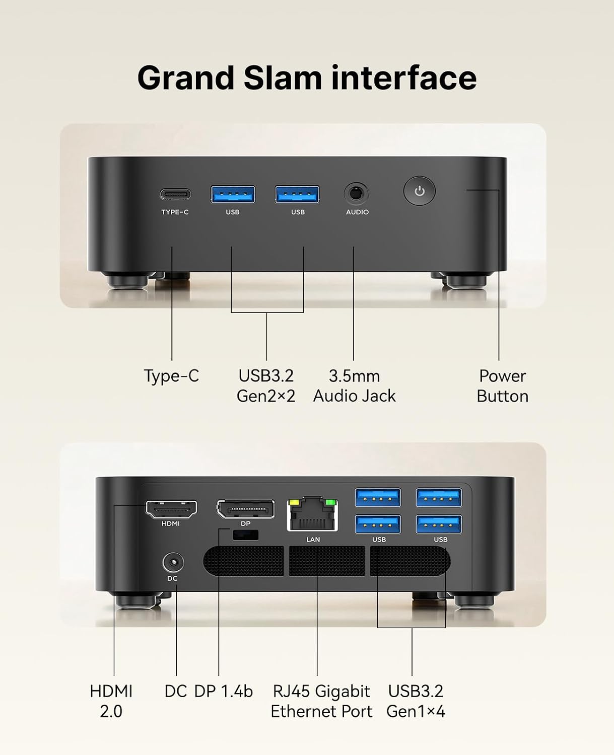 Thumbnail 5 de ACEMAGIC Kron Mini K1 Mini PC 16GB 512GB