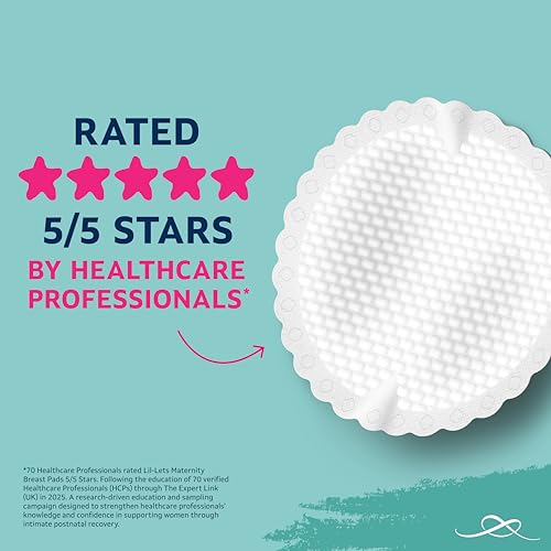 Thumbnail 4 de Lil-Lets Maternity Breast Pads, 120 Count (4 x 30) – Ultra Slim, Disposable Nursing Pads for Breastfeeding Mums