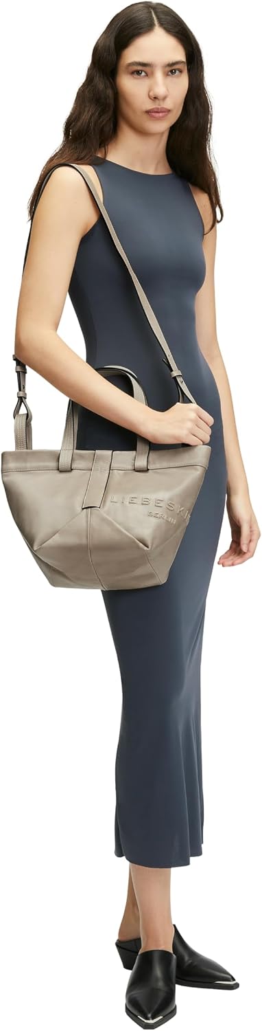 Detalle de Liebeskind Damen Elvira Shopper — Sac à main en cuir avec intérieur coton