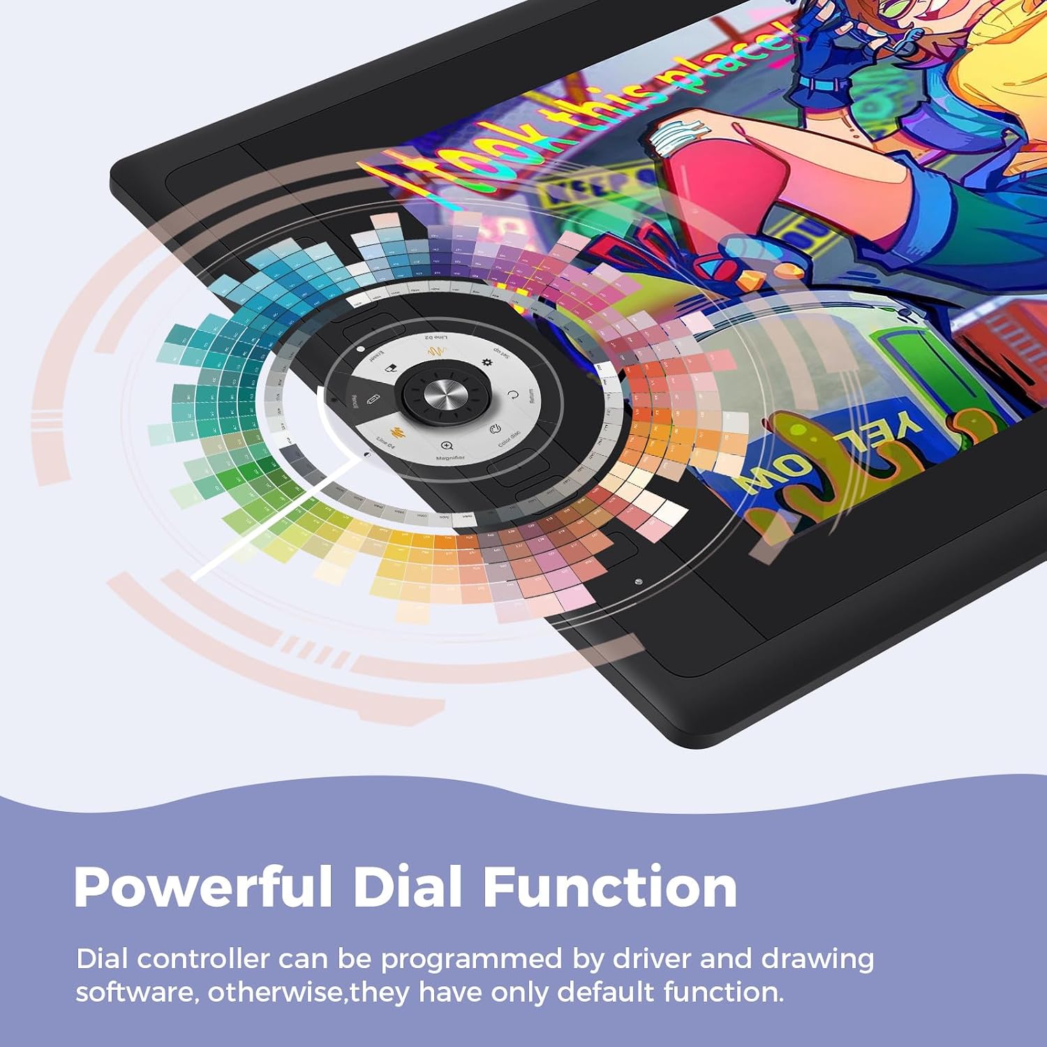 Detalle de GAOMON PD156 PRO Graphics Display, 15.6-inch Full HD IPS, 8192-Level Pen