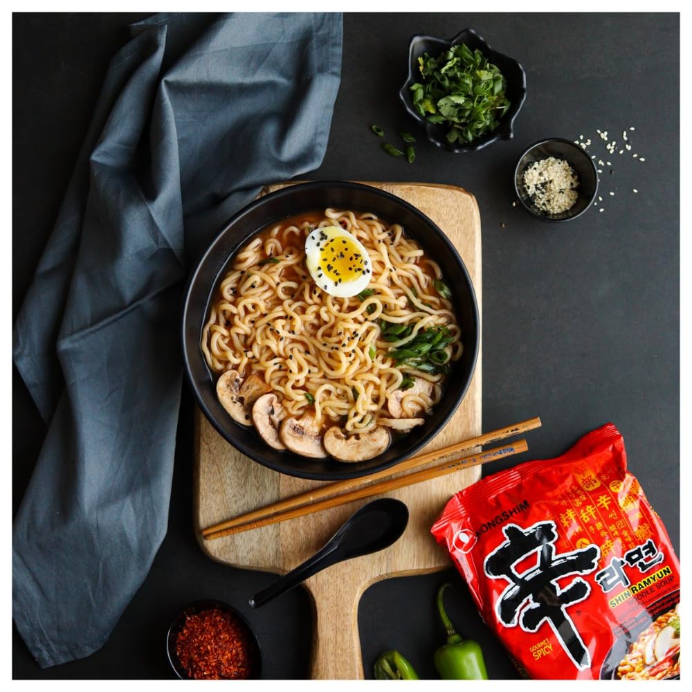 Detalle de Nong Shim Shin Ramyun Instant Nudeln – 120 g