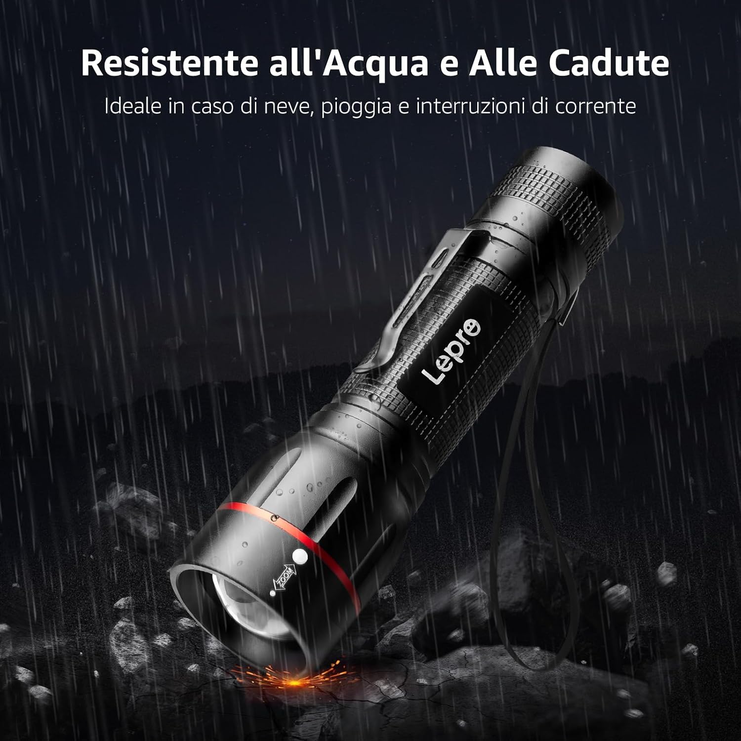 Thumbnail 3 de Lepro LE2050 Torcia LED 5 modalità