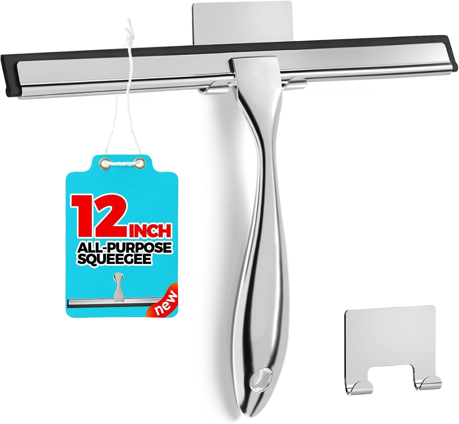 Detalle de ALFLOD Shower Squeegee, 12-Inch