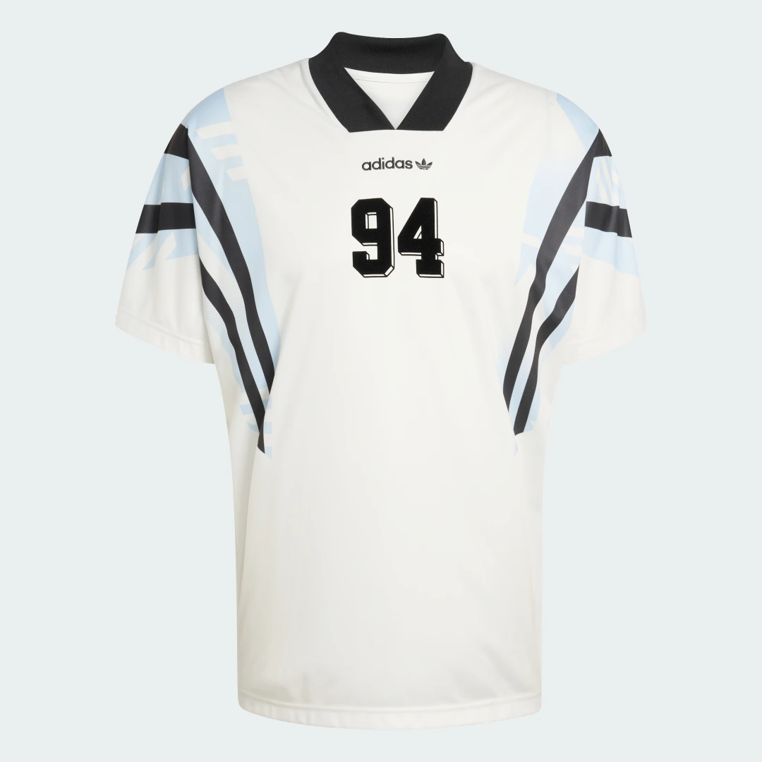 Detalle 2 de Camiseta con relleno Santiago AOP de Adidas - Blanco