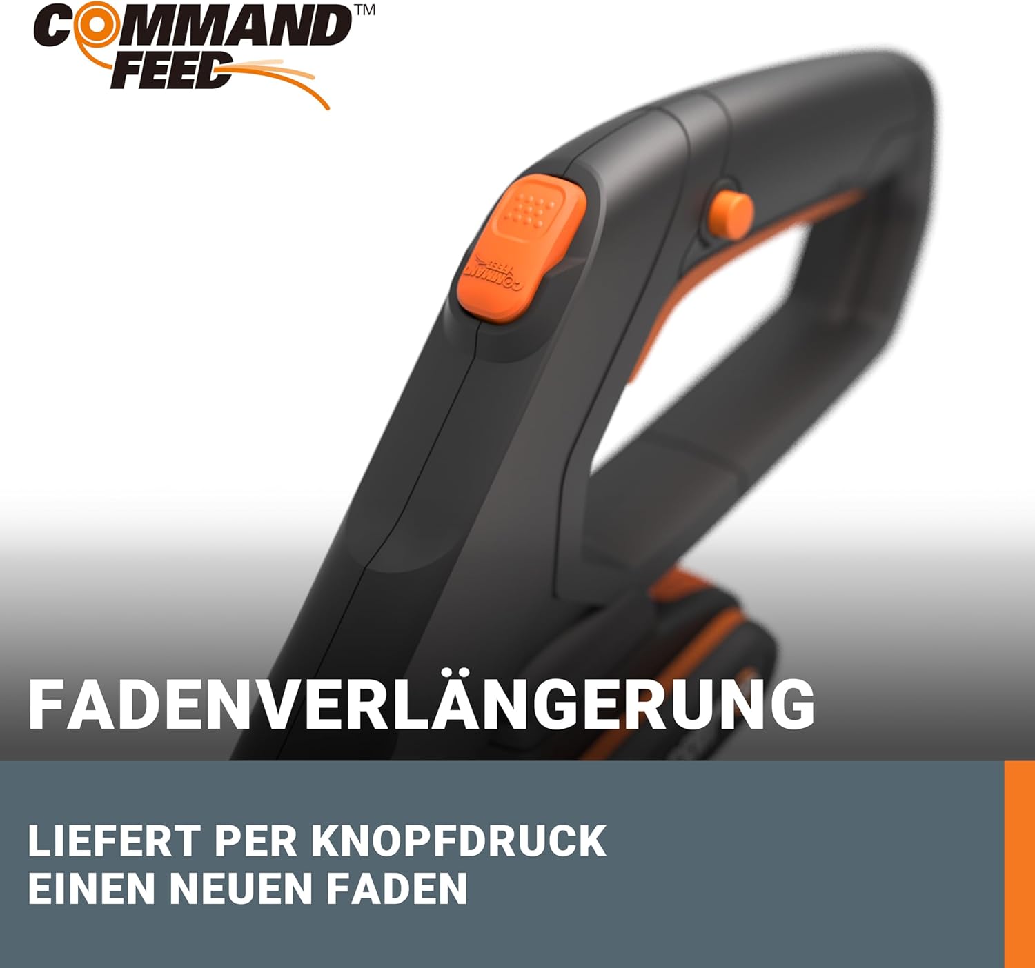 Thumbnail 3 de WORX WG163E Akku-Rasentrimmer – 2-in-1: Rasentrimmer und Kantenschneider (20V, inkl. 2x2Ah Akku & Ladegerät)