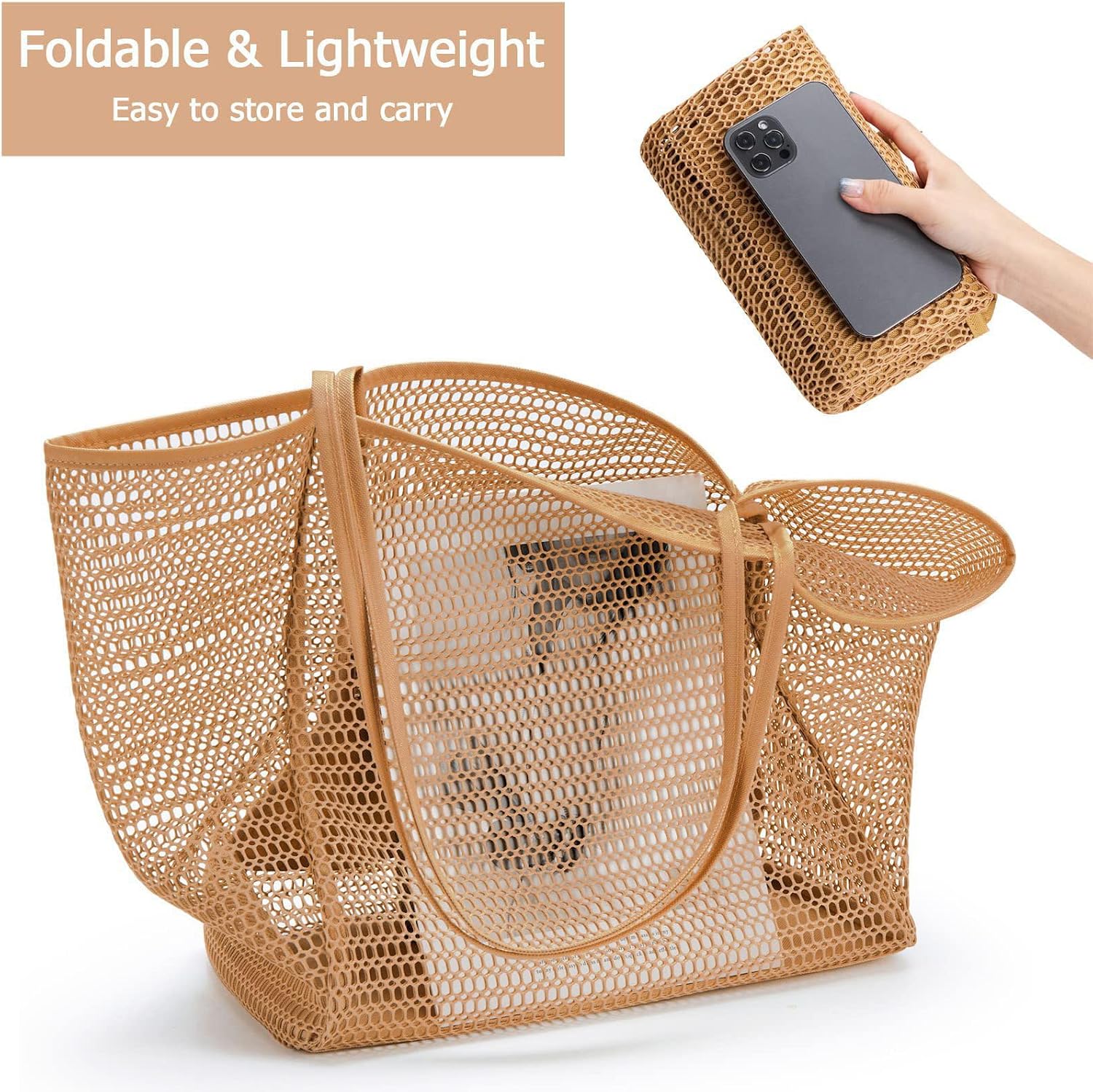 Thumbnail 4 de soporXw Strandtasche XXL Mesh Beach Bag