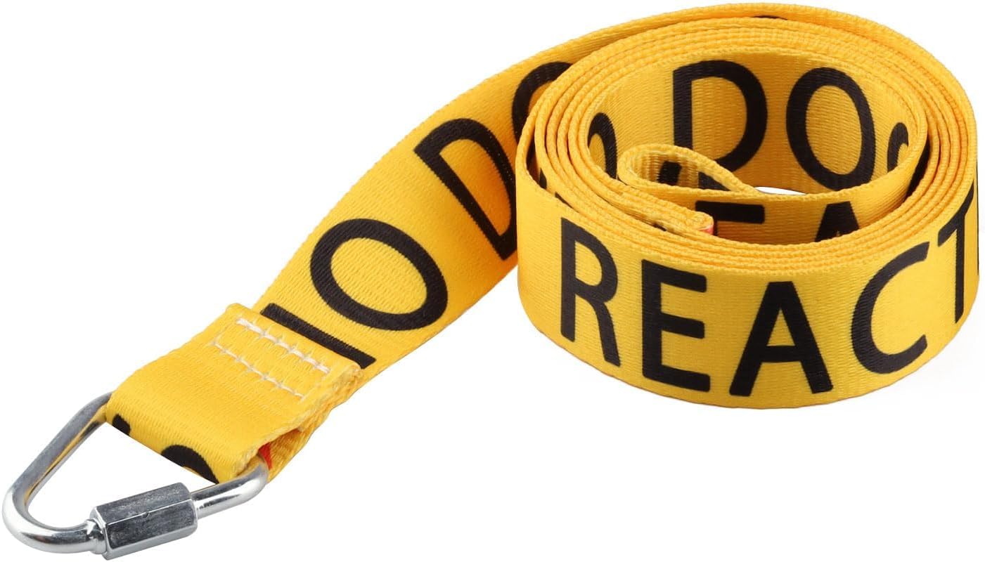 Detalle de LEVLO Reactive No Dogs-YE Funny Dog Leash 150 cm