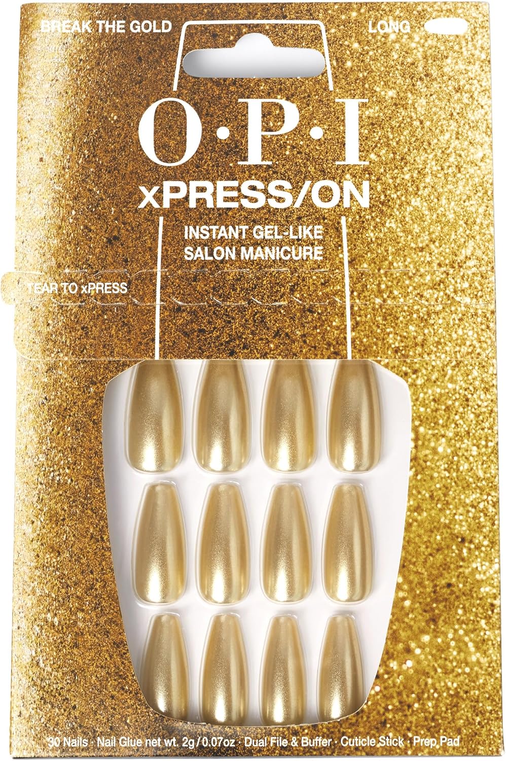 Thumbnail 5 de OPI xPRESS/ON - Faux ongles effet gel, jusqu'à 14 jours
