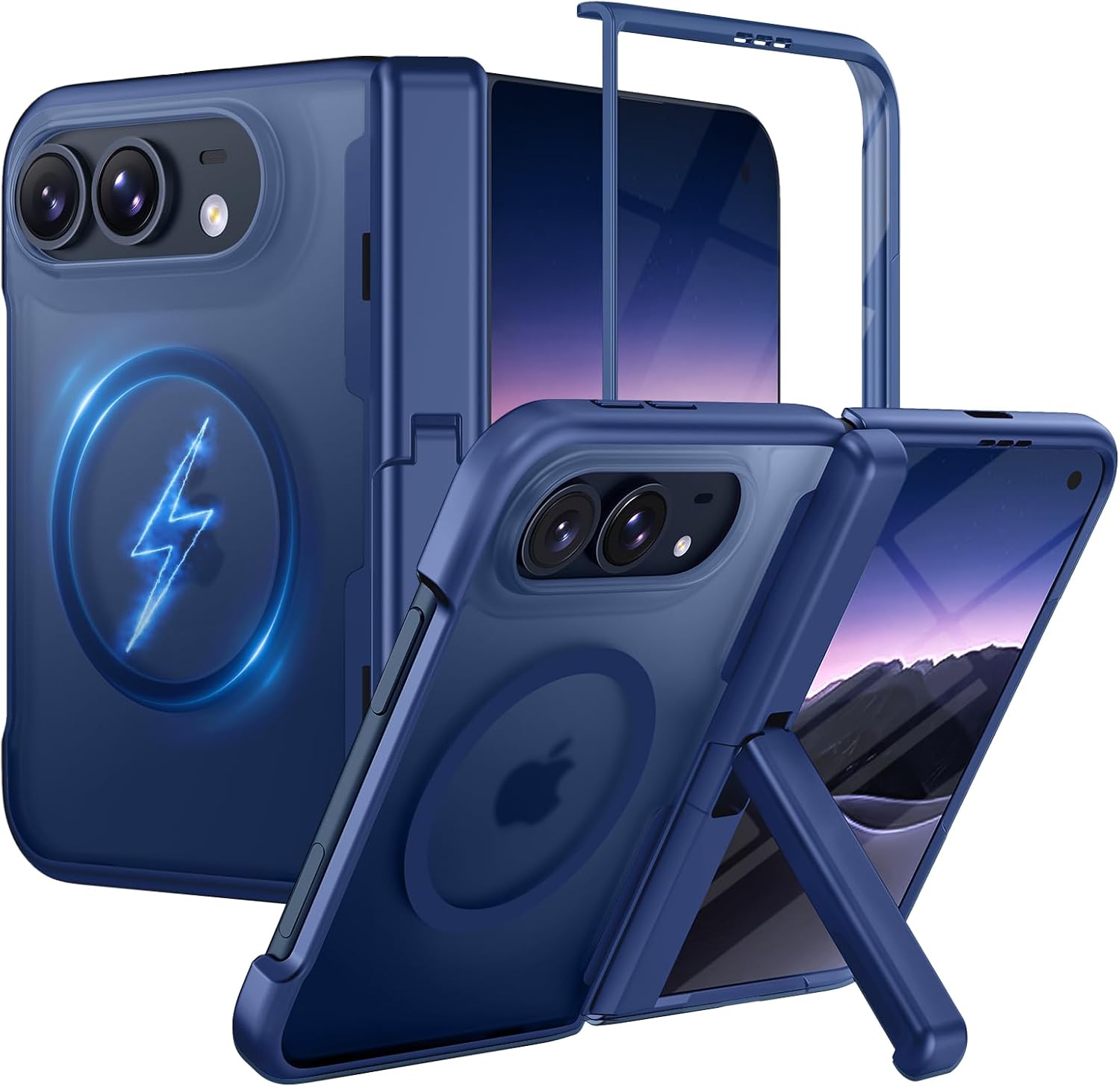 Detalle de H HUALELE WTL-IP Duo Magnetic iPhone Duo Case with Stand and Hinge Protection