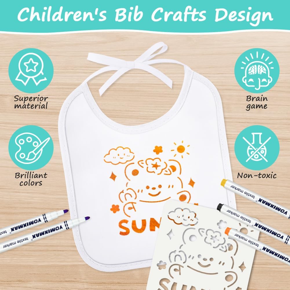Thumbnail 2 de Aolso Baby painting bibs set, 14 piece